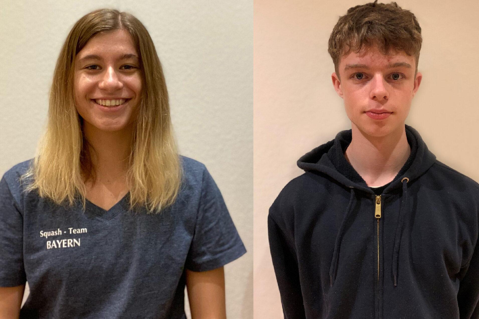 Julia Gillich (li) und Fabian Igelbrink (re) wurde als neue Jugendvertretung der DSQJ in Dresden gew&auml;hlt - Bilder: privat