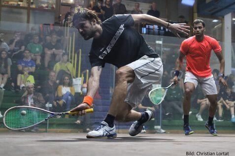 Bernat Jaume (li) und Mahesh Mangaonkar (re) spielten in diesem Jahr das Finale des Bremer Schl&uuml;ssels - Bild (Archiv): Christian Lortat