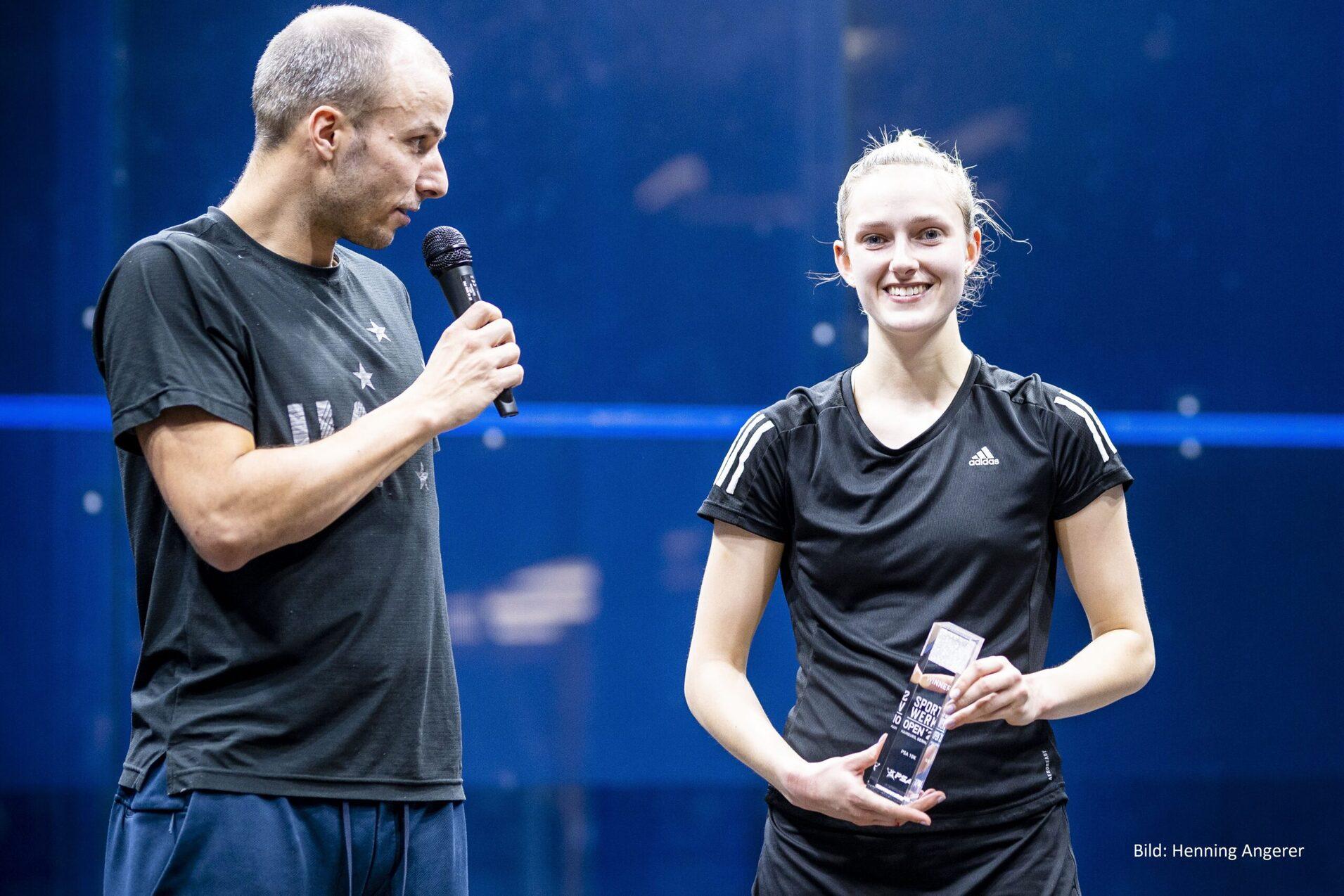 Grace Gear (re) ist Siegerin der Sportwerk Women's Open 2021 - Bild: Henning Angerer