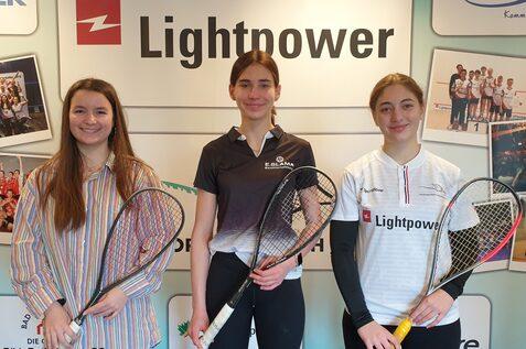 Anna Karina Moreno Kopp, Maya Weishar und Lea-Iris Murrizi (v.l.n.r.) - Bild: Paderborner SC