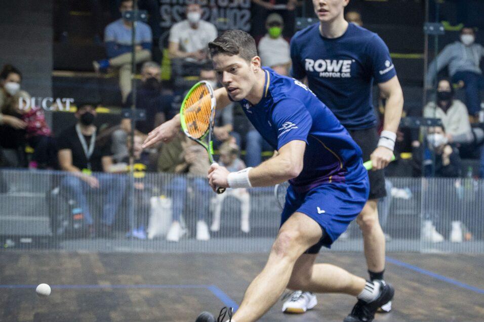 Raphael Kandra (li) wurde vor einem Monat zum vierten Mal Deutscher Einzelmeister im Sportwerk Hamburg - Im August hat er die Chance, seinen Europameistertitel an gleicher Stelle zu verteidigen - Bild (Archiv): Henning Angerer