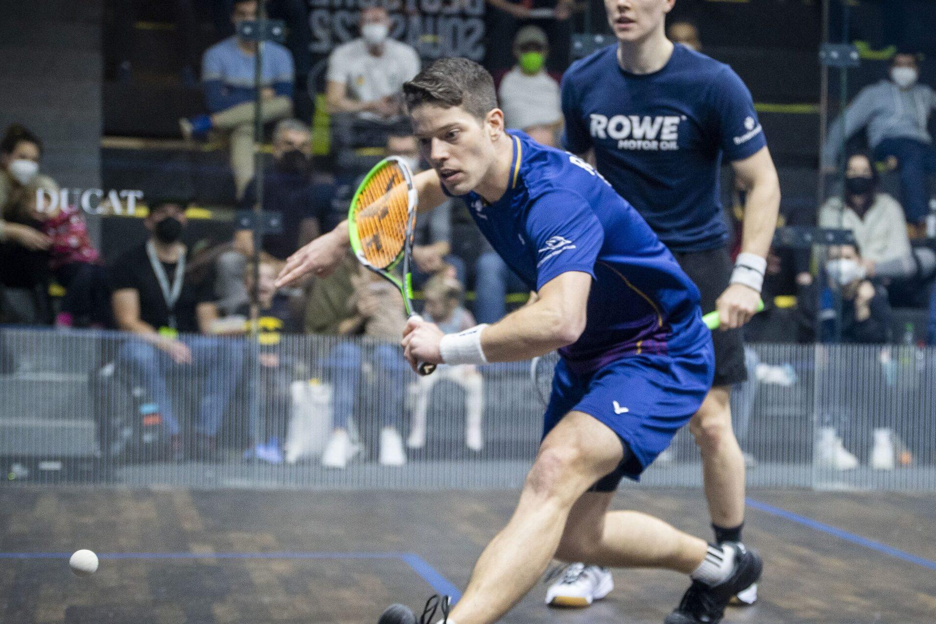 Raphael Kandra (li) wurde vor einem Monat zum vierten Mal Deutscher Einzelmeister im Sportwerk Hamburg - Im August hat er die Chance, seinen Europameistertitel an gleicher Stelle zu verteidigen - Bild (Archiv): Henning Angerer