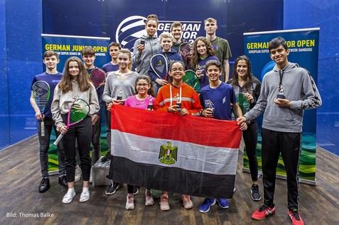 Die Sieger*innen und Platzierten der letzten ausgetragenen German Junior Open im Jahr 2020 - Bild (Archiv): Thomas Balke
