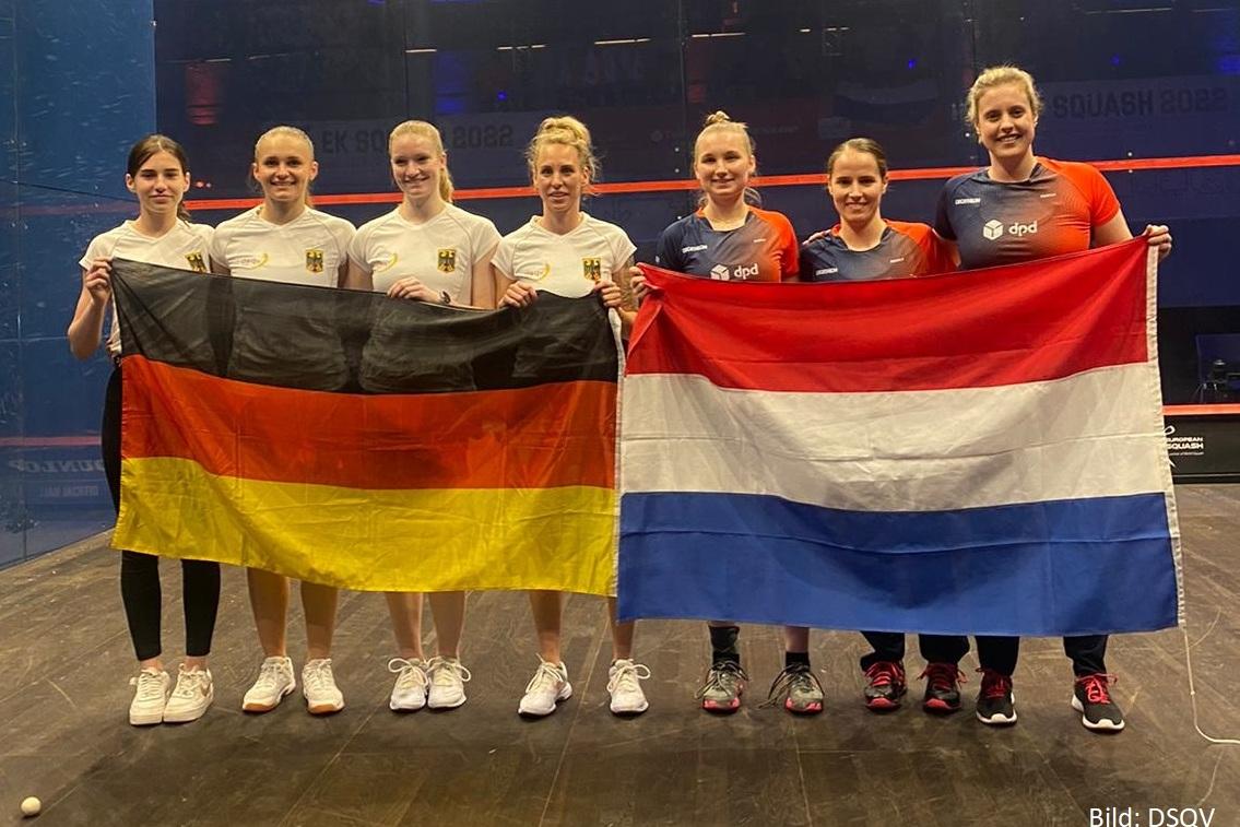 Deutschland unterliegt der Niederlande im dritten Gruppenspiel mit 0:3 - Bild: DSQV