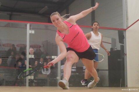 Saskia Beinhard (li) in Action - Bild (Archiv): Nicolas Barbeau