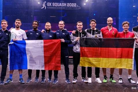Deutschlands Herren unterliegen Frankreich im Halbfinale mit 0:4 - Bild: Steve Cubbins