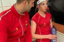 Bundestrainer Nachwuchs Simon R&ouml;sner (li) und Maya Weishar - Bild: DSQV