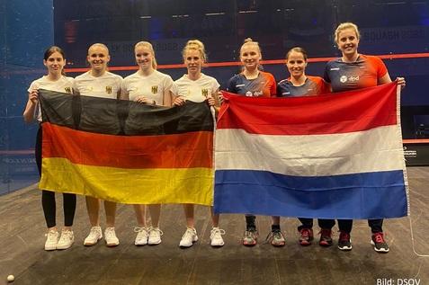 Deutschland unterliegt der Niederlande im dritten Gruppenspiel mit 0:3 - Bild: DSQV
