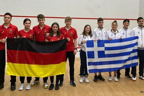 Deutschland besiegt Griechenland klar mit 3:0 Matches - Bild: DSQV