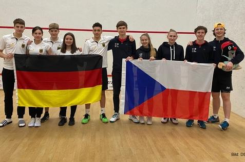 Deutschland gewinnt gegen Tschechien mit 2:1 Matches - Bild: DSQV