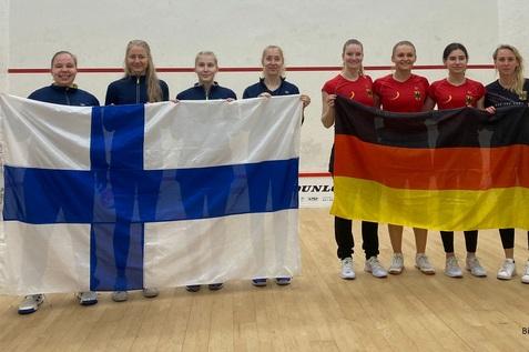 Deutschlands Damen besiegen Finnland mit 2:1 - Bild: DSQV