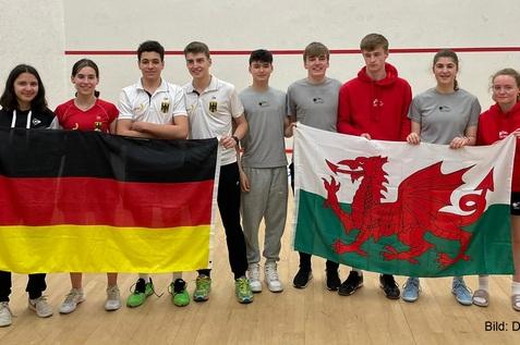 Deutschlands U17 gewann 3:0 gegen Wales, sodass es morgen gegen Spanien um Rang f&uuml;nf geht - Bild: DSQV