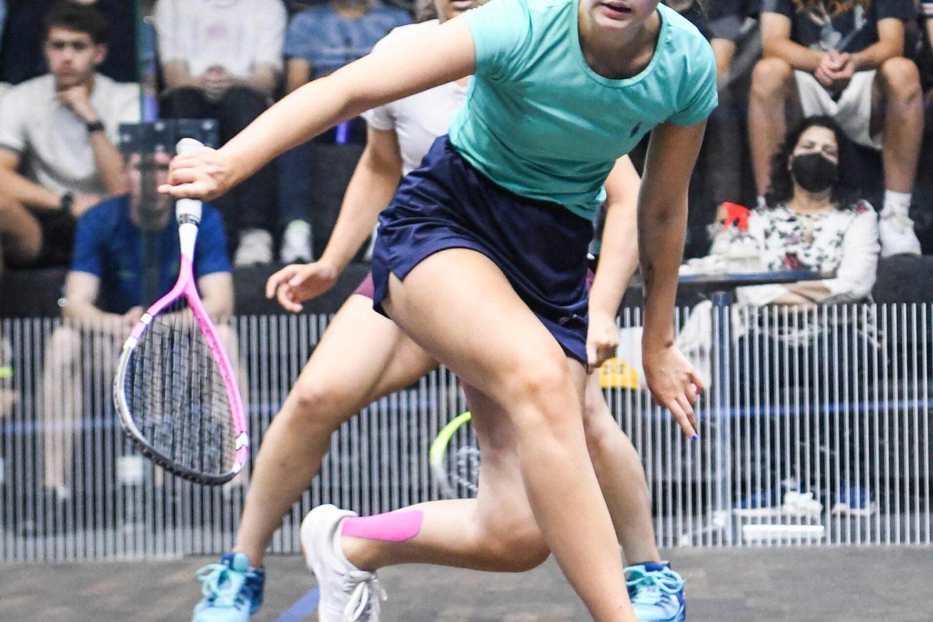 Moa Bönnemark (re) gewinnt das U19-Finale der Mädchen - Bild: Jörg Brockstedt