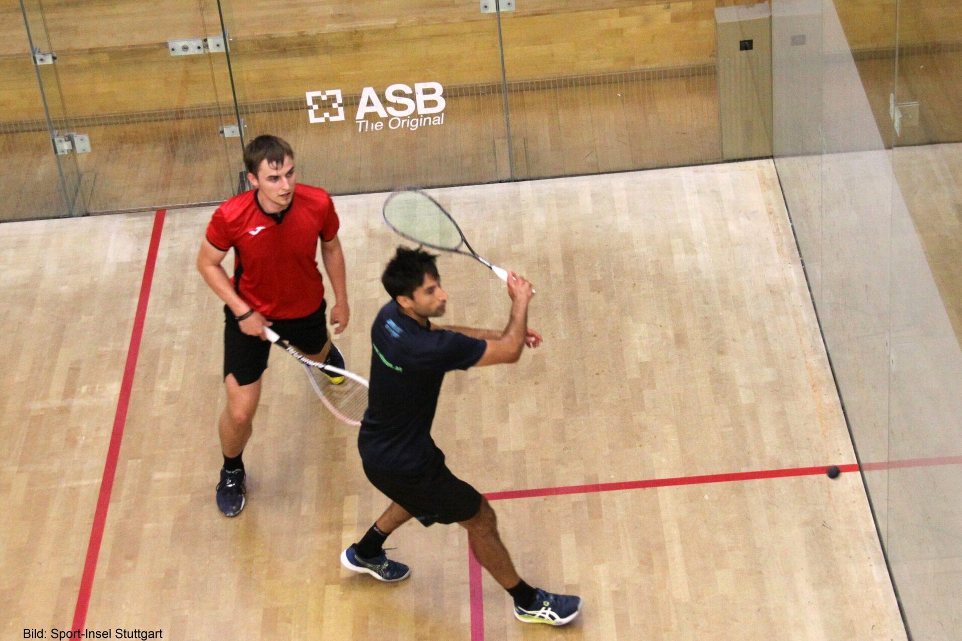 Aqeel Rehman (re) und Viktor Byrtus - Bild: Sport-Insel Stuttgart