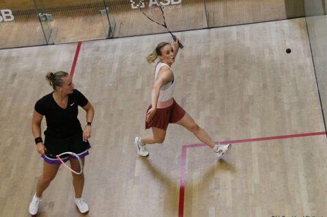 Katerina Tycova (li) und Alicia Mead - Bild: Sport-Insel Stuttgart