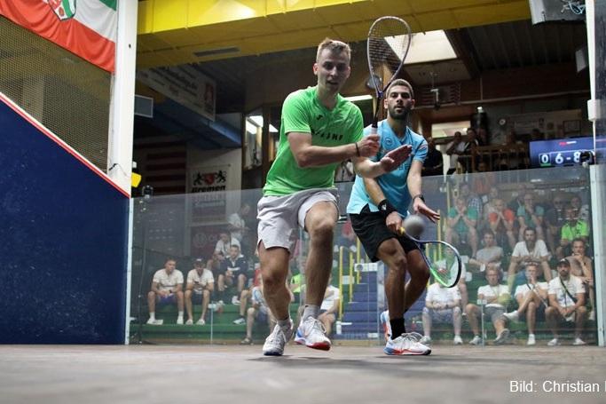 Szene aus dem Finale zwischen Byrtus (li) und Eleinen (re) - Bild: Christian Lortat