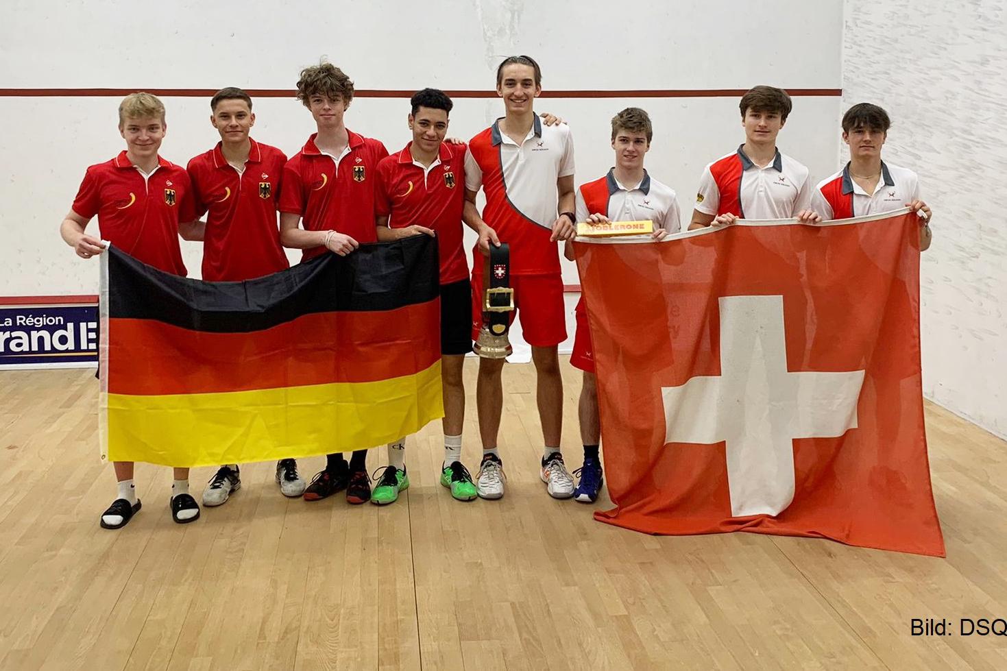 Deutschland gewinnt das Platzierungsspiel gegen die Schweiz - Bild: DSQV