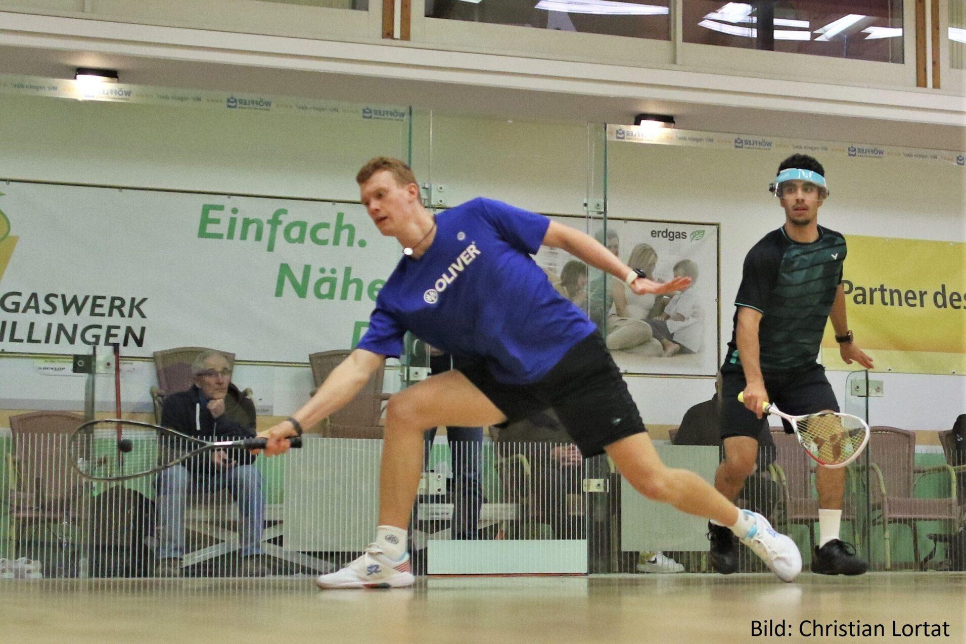 Jan Wipperfürth (li) steht ebenfalls im Halbfinale in Illingen - Bild: Christian Lortat