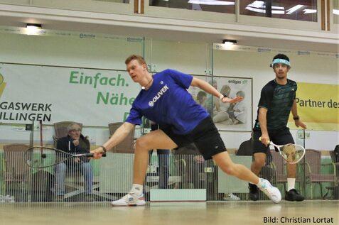 Jan Wipperf&uuml;rth (li) steht ebenfalls im Halbfinale in Illingen - Bild: Christian Lortat