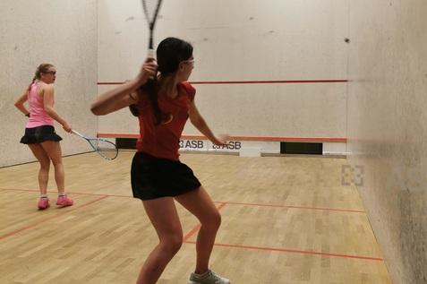 Maya Weishar (re) im U17-Finale - Bild: DSQV