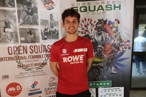 Valentin Rapp erreichte in Cognac das Halbfinale