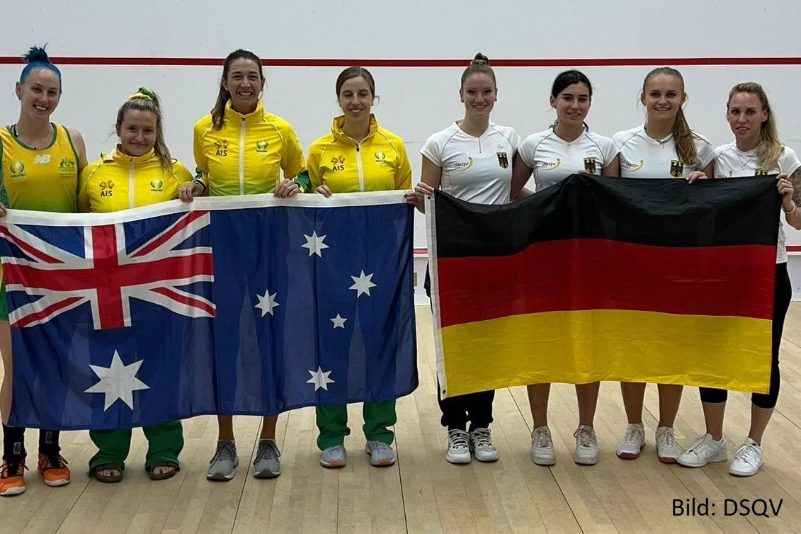 Deutschland unterliegt mit 1:2 gegen Australien - Bild: DSQV