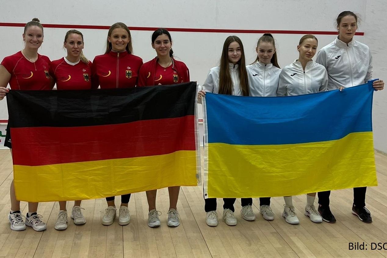 Deutschland gewinnt mit 3:0 gegen die Ukraine - Bild: DSQV