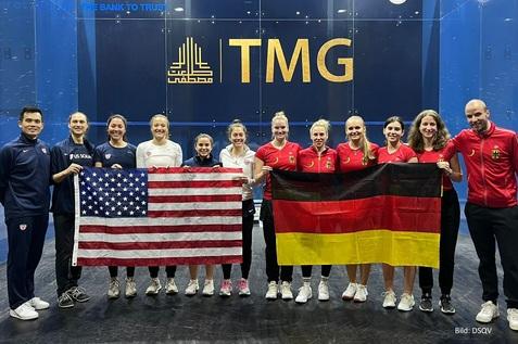 Deutschland unterliegt klar gegen die USA - Bild: DSQV