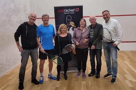 Die deutschen Squashmasters in Matosinhos - Bild: Marco Staller