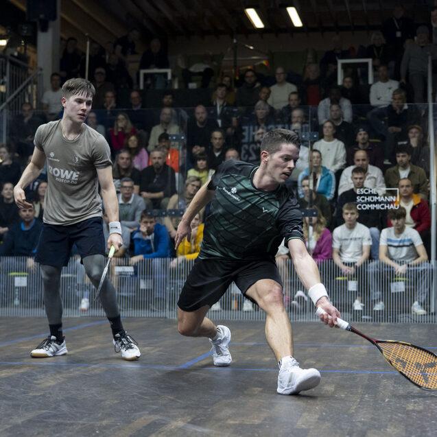 Raphael Kandra (re) und Yannik Omlor (li) im DEM-Finale 2023 - Bild: Henning Angerer