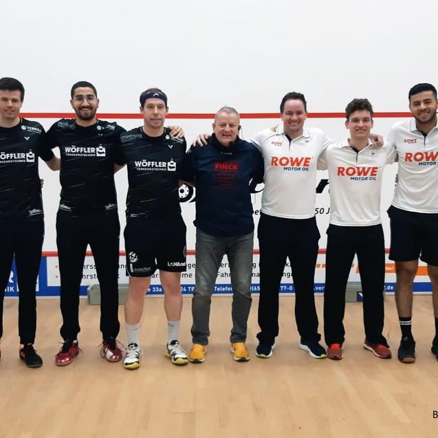 Tabellenführer Black&White RC Worms gewann heute mit 4:0 gegen die Squash Factory Saar Pfalz in der Bundesliga Süd - Bild: Squash Factory Saar Pfalz