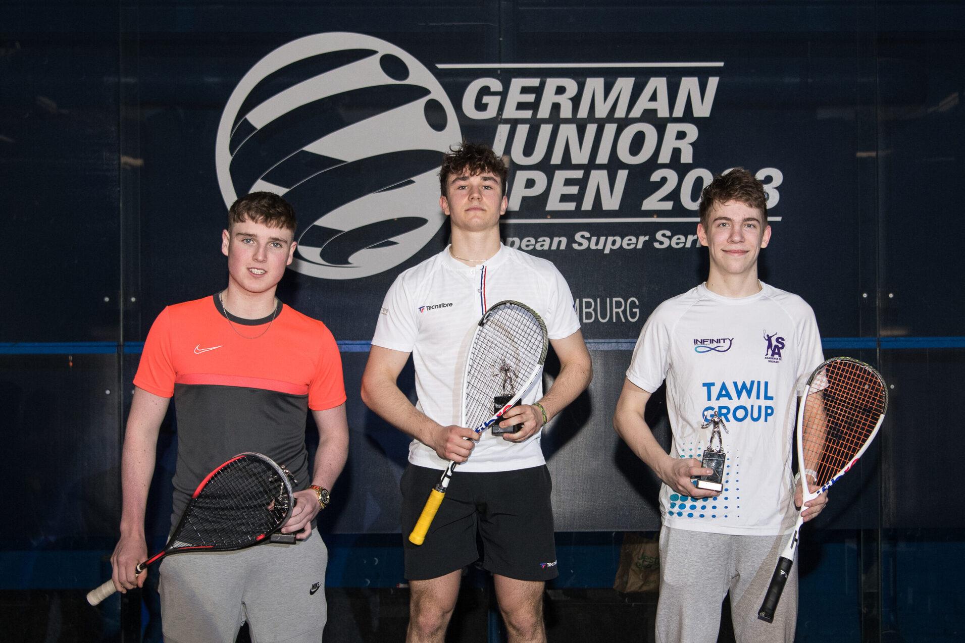 Das U19-Podest der Jungen - Bild: Thomas Panzau