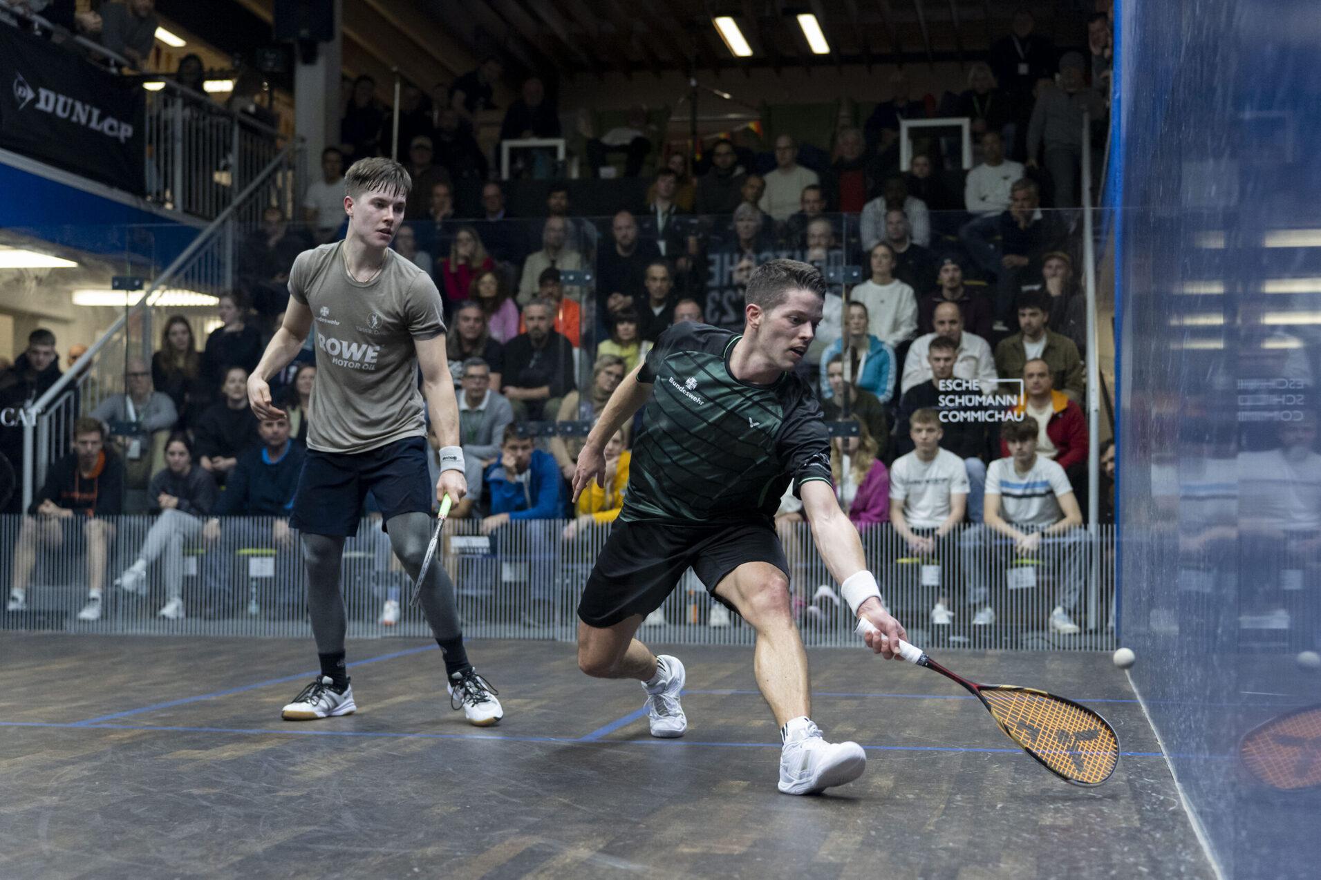 Raphael Kandra (re) und Yannik Omlor (li) im DEM-Finale 2023 - Bild: Henning Angerer