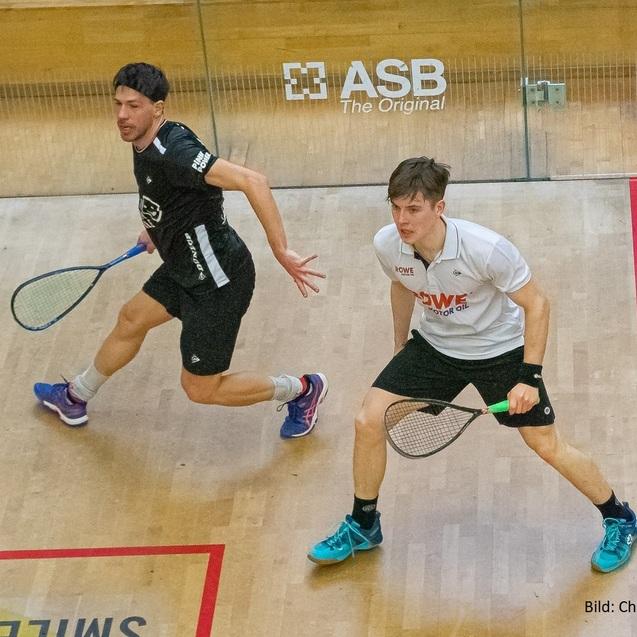Yannik Omlor (re) gewinnt mit seiner Mannschaft Worms souverän die Bundesliga Süd - Bild: Christoph Kölle