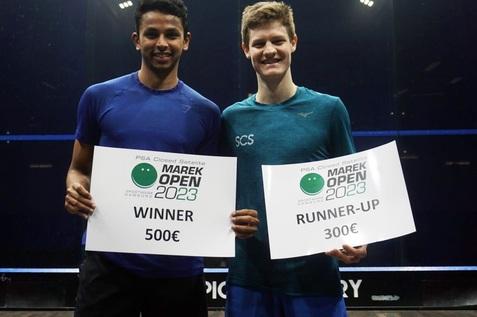 Sieger Velavan Senthilkumar (li) und Zweitplatzierter Marek Panacek (re) - Bild: Sportwerk / Fynn Schuck