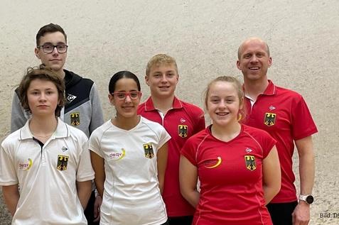 Die U17 war zu Gast in K&ouml;nigsbrunn - Bild: DSQV