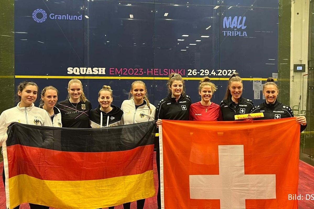 Deutschland unterliegt gegen die Schweiz knapp 1:2 - Bild: DSQV