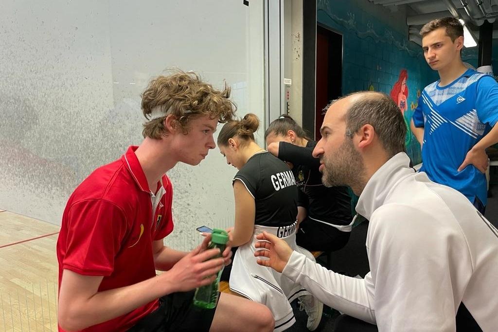Fabian Igelbrink (li) und Simon R&ouml;sner - Bild: DSQV