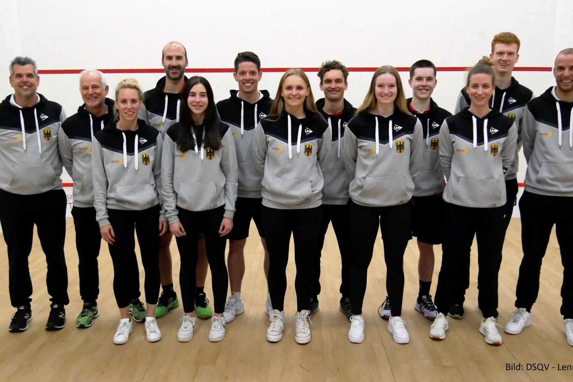 Deutschlands Nationalmannschaft der Team EM 2022 - Bild (Archiv): DSQV - Lennard Jessen