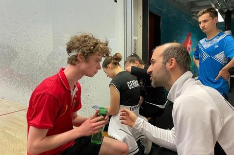 Fabian Igelbrink (li) und Simon R&ouml;sner - Bild: DSQV