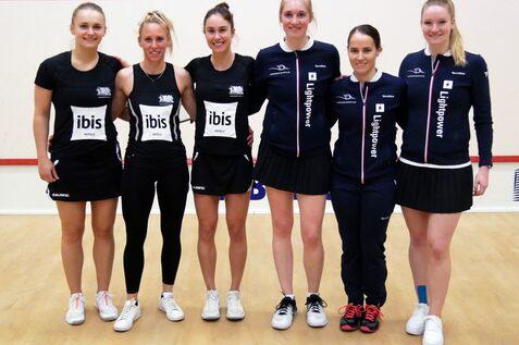 Die Finalistinnen um die Deutsche Damen-Mannschaftsmeisterschaft 2022 - Bild (Archiv): DSQV - Lennard Jessen
