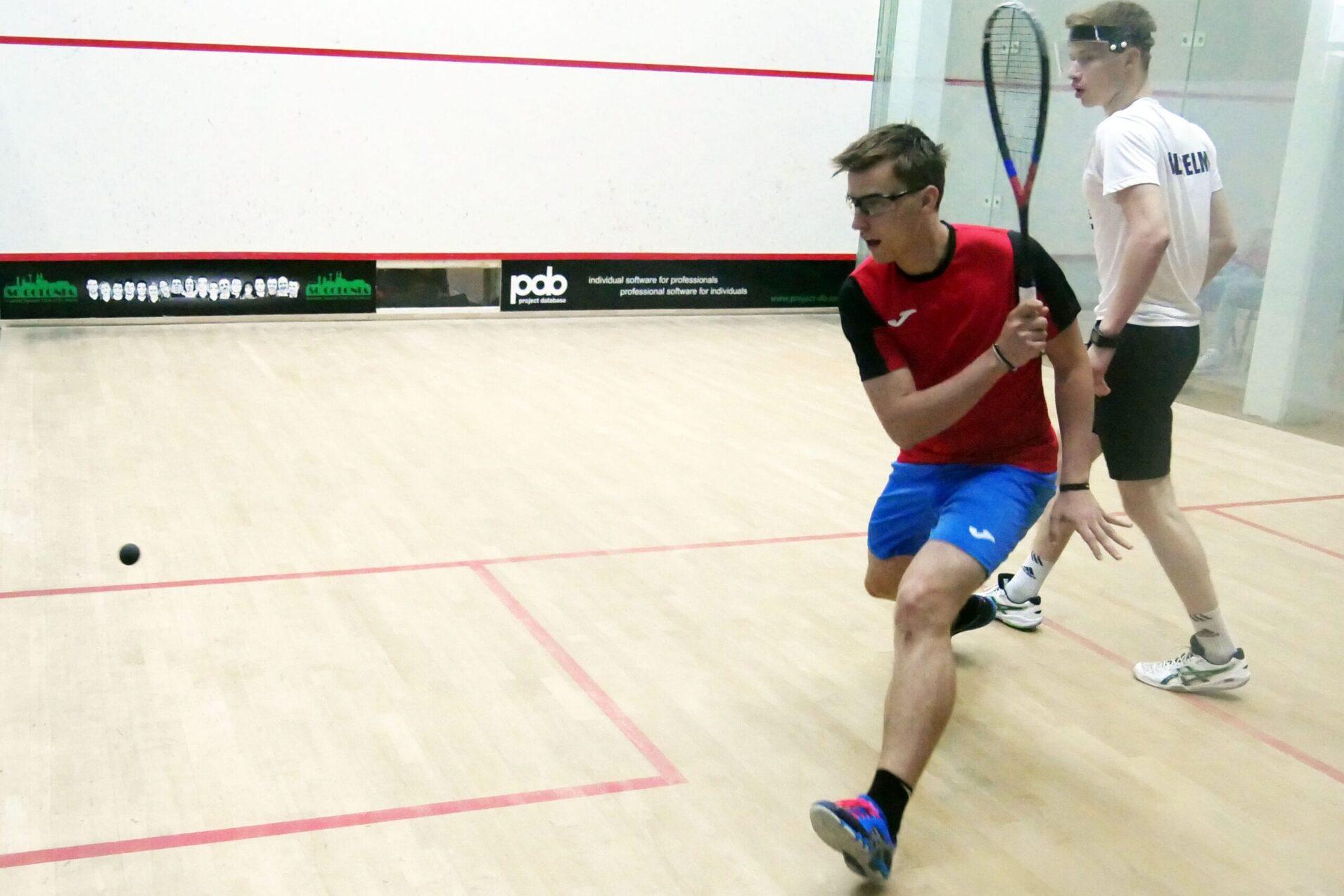 Viktor Byrtus (li) und Yannick Wilhelmi (re) bei den letzten ausgetragenen European Junior Open 2019 im U19-Finale, das Byrtus gewann - Bild (Archiv): DSQV - Lennard Jessen