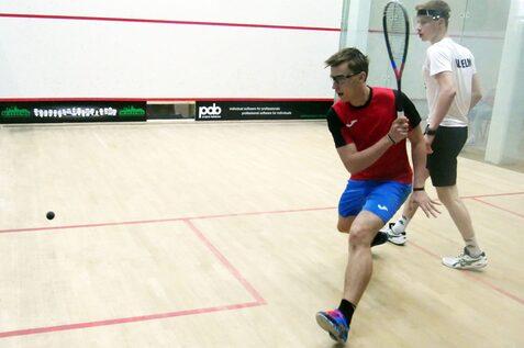 Viktor Byrtus (li) und Yannick Wilhelmi (re) bei den letzten ausgetragenen European Junior Open 2019 im U19-Finale, das Byrtus gewann - Bild (Archiv): DSQV - Lennard Jessen
