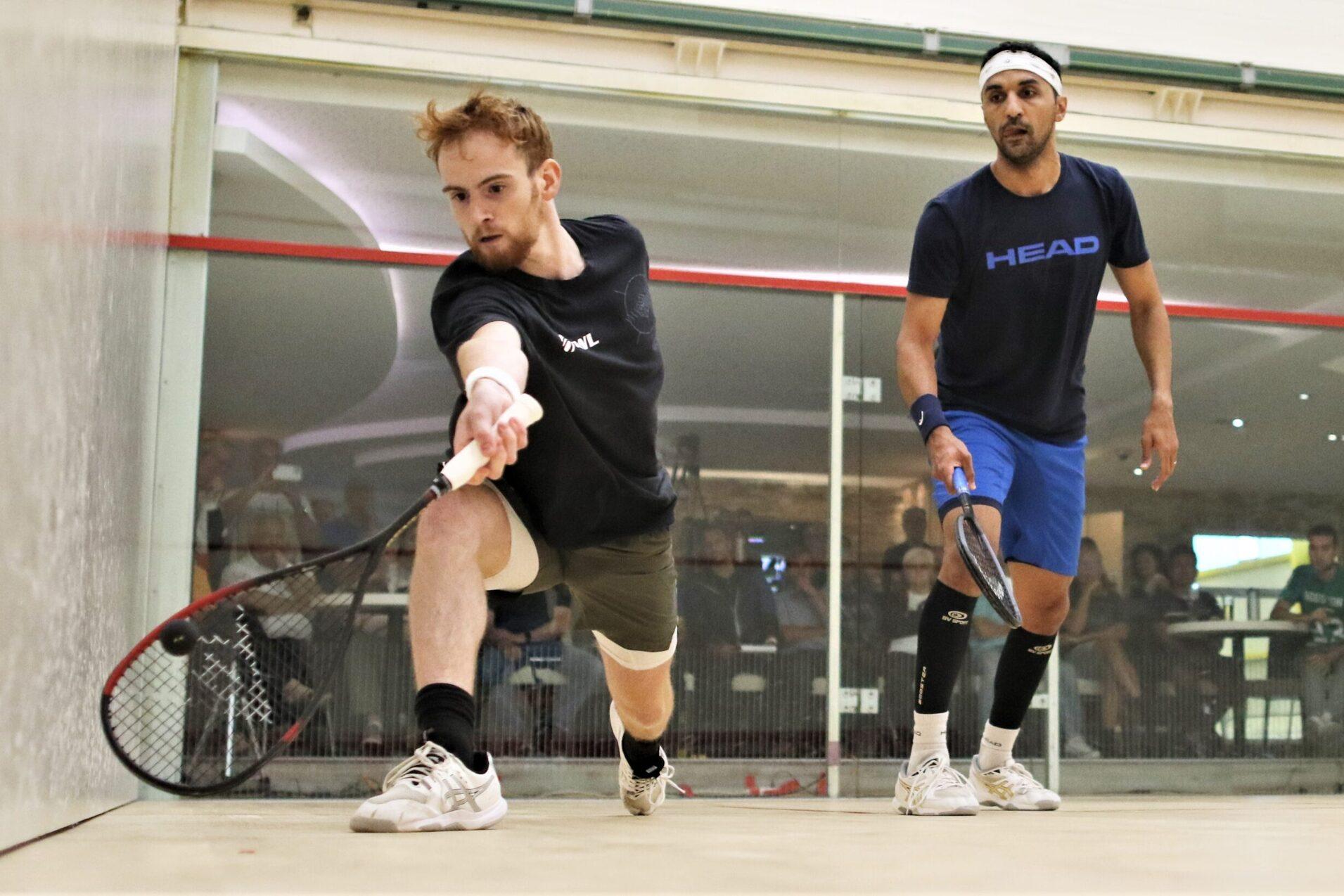 Simon Herbert (li) und Mazen Gamal (re) im Finale - Bild: Christian Lortat