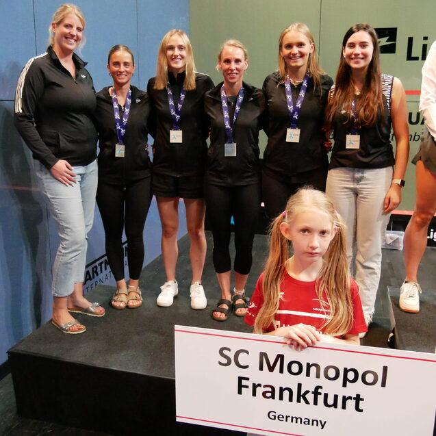 Der SC Monopol Frankfurt gewinnt Silber in Paderborn - Bild: DSQV - Lennard Jessen