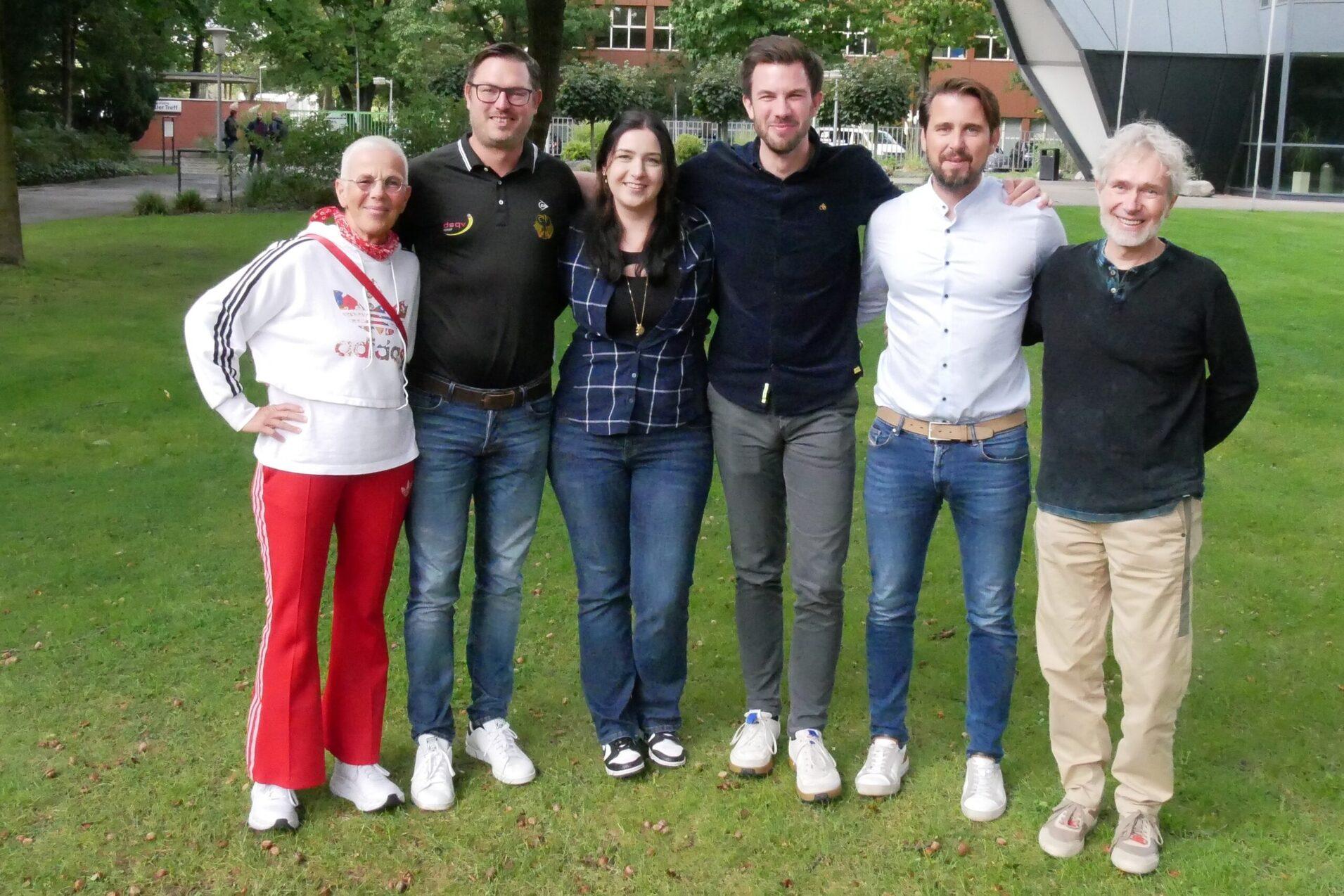 Das DSQV-Pr&auml;sidium - es fehlt: Brigitte Leuschner - Bild: DSQV - Lennard Jessen