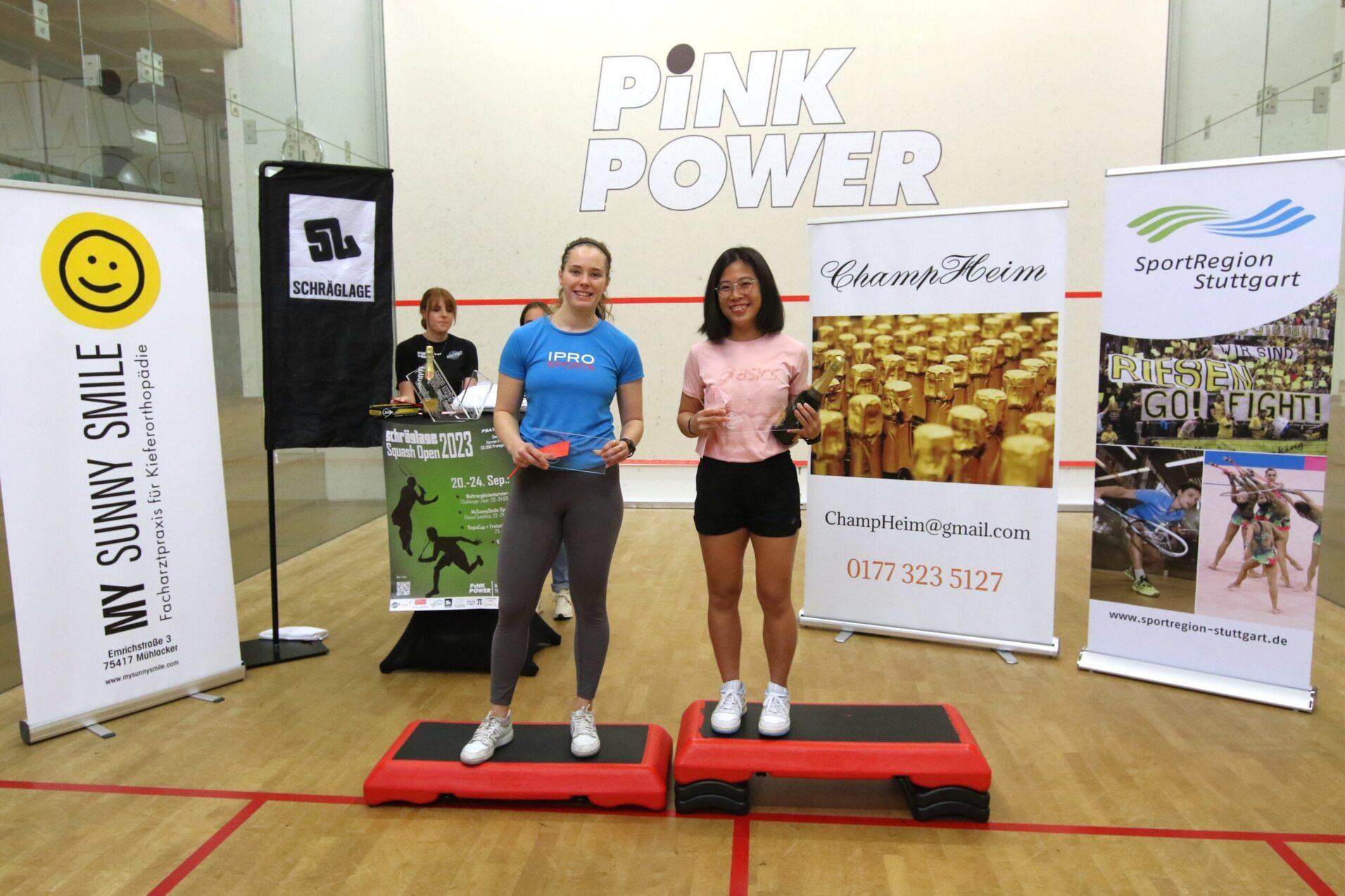 Au Yeong Wai Yhann (re) und Katie Marshall (li) - Bild: Christian Lortat
