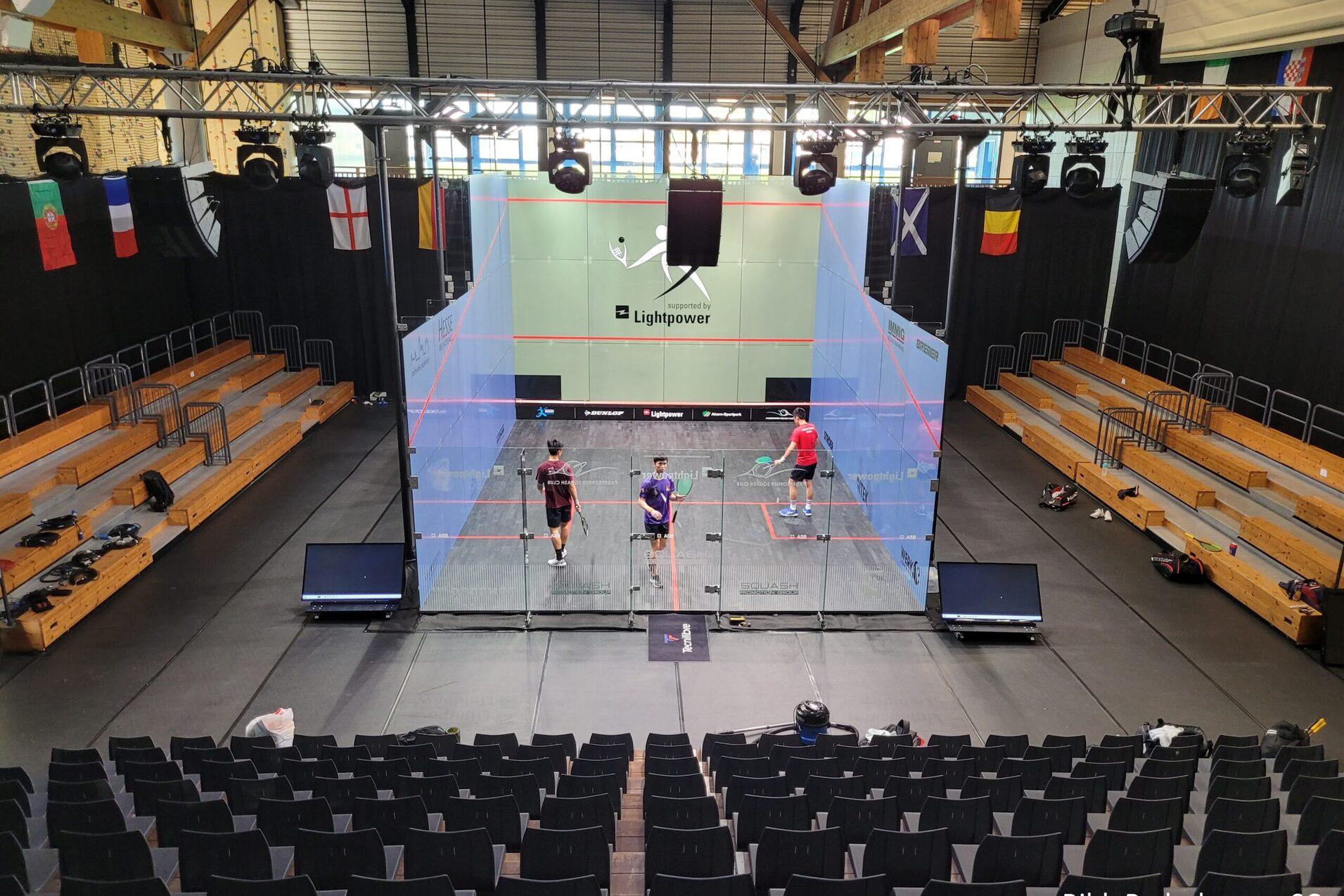 Der Glascourt steht in Paderborn für die Pader Open und den dann folgenden Europapokal - Bild: Paderborner SC