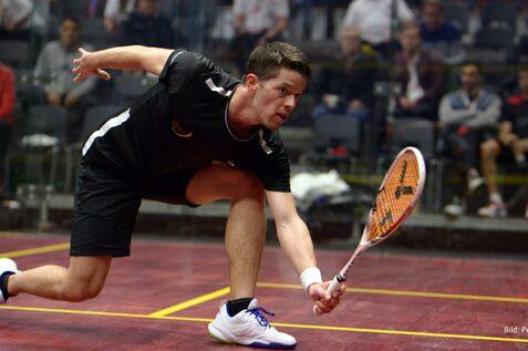 Raphael Kandra ist die aktuelle deutsche Nr. 1 im M&auml;nner-Squash - Bild: Petteri Repo