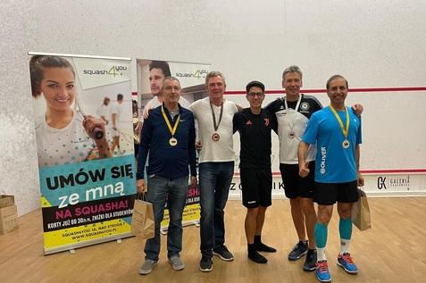Die Deutschen in Krakau (v.l.n.r.): Alan Hathway, Sven Reiter, Carlos Robledo, J&ouml;rg Westphal und Farman Khan - es fehlt: Guido Reichardt